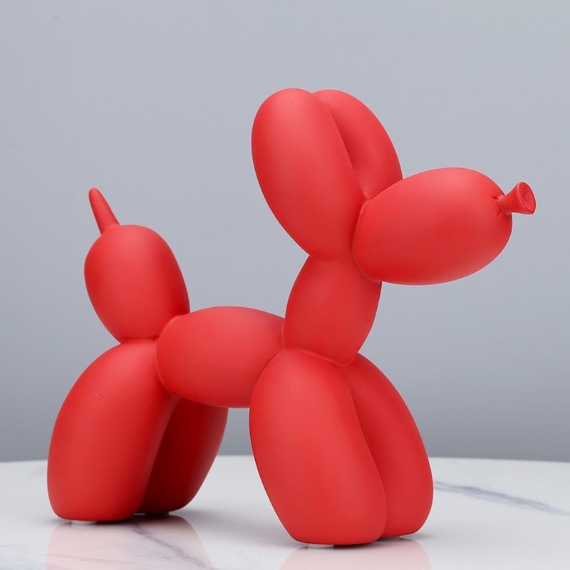 Inflatus Standing Dog Modern Statue