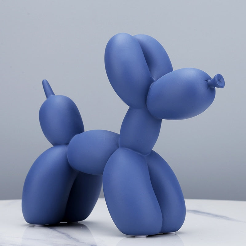 Inflatus Standing Dog Modern Statue