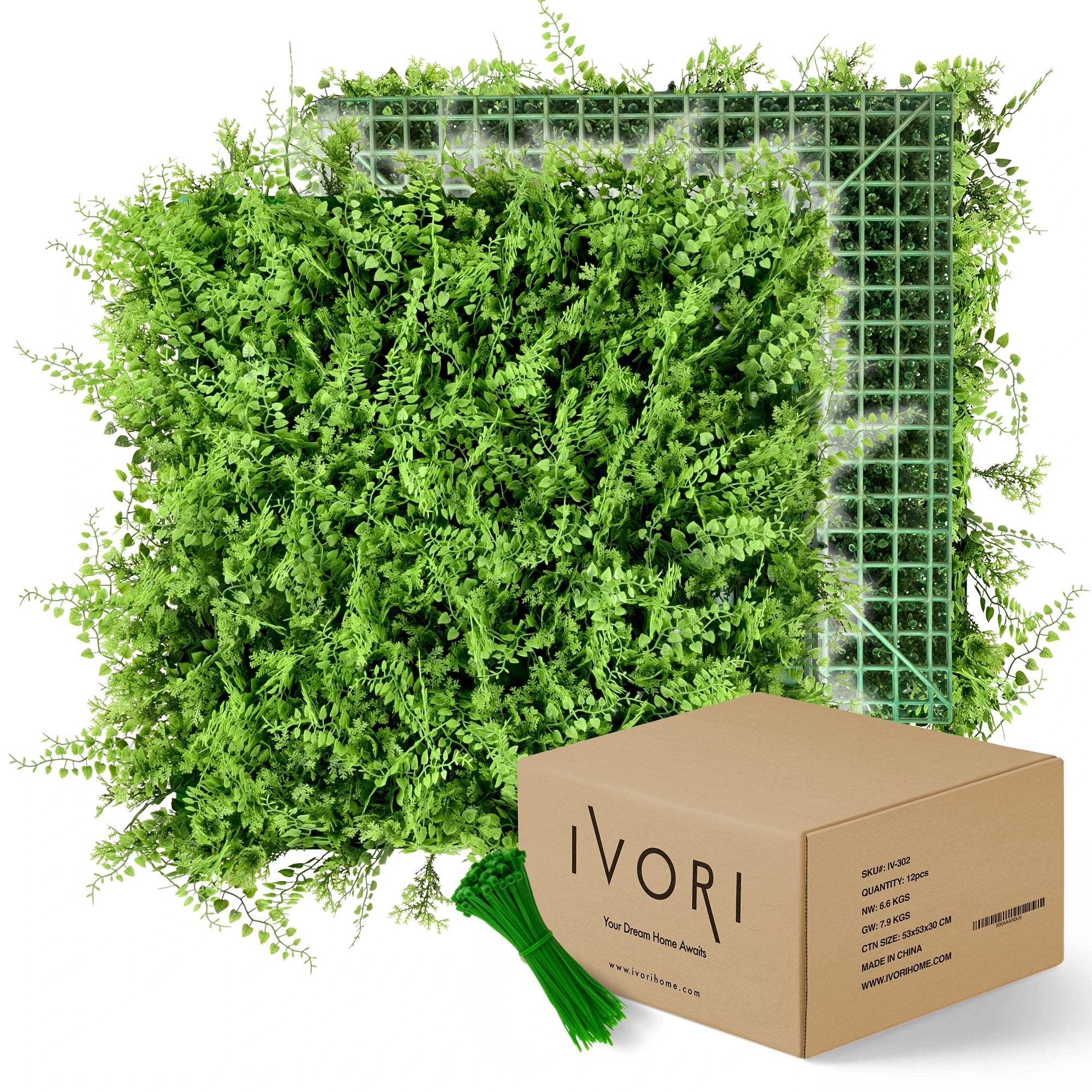 IVORI™ Fern Grass Panel (12 pc set)